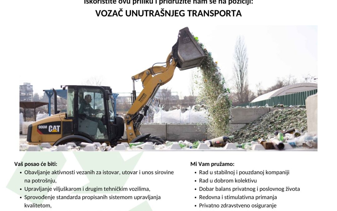 Vozač unutrašnjeg transporta